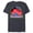 Navy Heather, variant on Marvel Moon Girl and Devil Dinosaur Dino Profile - Short Sleeve Blended T-Shirt for Adults - Customized-Yellow