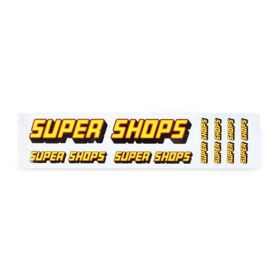 Super Shops SS16002 Decal Sheet