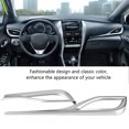 thumbnail image 4 of Acouto 2pcs Front Air Vent Outlet Cover Trim For Yaris VIOS XP150 2013-2018, 4 of 8
