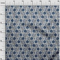 thumbnail image 2 of oneOone Cotton Poplin Fabric Leaves & Floral Block Print Sewing Fabric BTY 42 Inch Wide, 2 of 5