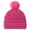 Hot Pink, variant on WUANDIXFA Beanies for Kids Girls Winter Hat Knitted Girls Beanie Thicken Fleece Lining Kids Winter Hat,Watermelon Red,One Size