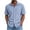 *Light Blue, variant on VBVC Men's Cotton-Linen Button Down Shirt with Pockets, Short Sleeve Lightweight Beach Top For Men,Army Green,S-2XL