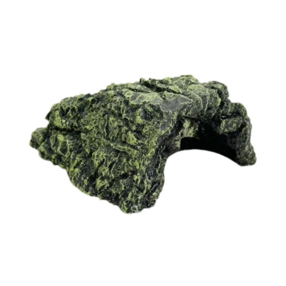 S SERENABLE Aquatic Turtle Basking Hide Out for Amphibians Semi Aquatic Animals