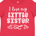 thumbnail image 4 of Inktastic I Love My Little Sister with Hearts Boys or Girls Toddler T-Shirt, 4 of 5