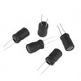 thumbnail image 1 of Electrolytic Capacitor, 145Pcs 10uH-10mH 12 Values ​​Choke Inductors Assortment Assorted Kit With Guide Pin Structure, Protected With PVC Or UL Tube, 1 of 8