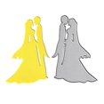 thumbnail image 4 of Vestido ceremonial HGSALK para bodas, novios y novios, 4 of 5