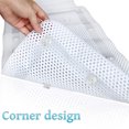 thumbnail image 4 of Alfombrilla de espuma de PVC para bañera, cojín de baño antideslizante hueco para baño con ventosa, almohada para el spa del hotel en casa tholdsy LF0217-00B, 4 of 7