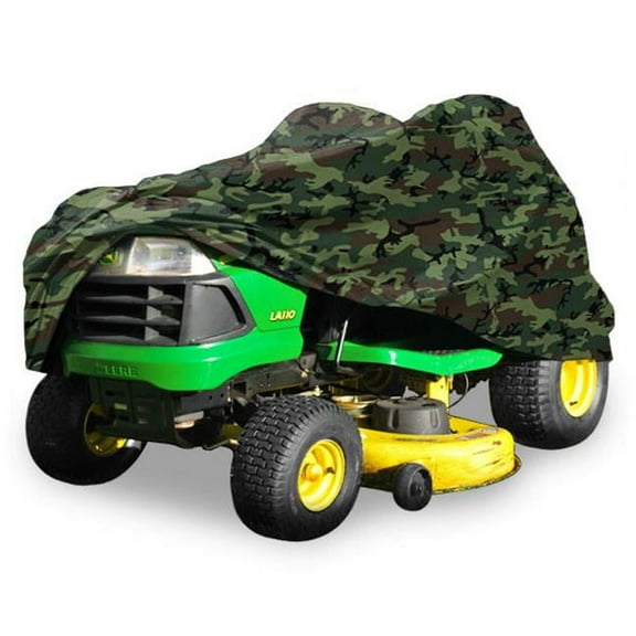 54 in. Deluxe Riding Lawn Mower Tractor Cover, Camouflage