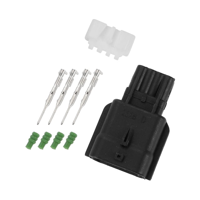 Conector de sensor de presión de aire de admisión de 4 pines Unique Bargains para Nissan