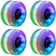 thumbnail image 1 of Roues Lumineuses à LED pour Patins à Roulettes, Lot de 4, Lumineuses avec Roulements pour Patins à Roulettes, Roues pour Patins à Roulettes Quad, 1 of 5