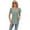 Green, variant on Women's Cotton T-Shirts Loose Tee Short Sleeved Shirts Summer Casual Square Neck Tops S-XXL