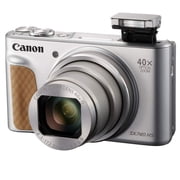 Canon PowerShot SX740 HS Digital Camera (Silver) with SanDisk 64GB Memory Card + Cleaning Pen + SV Premium Accessory Bundle (International Version)