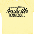 thumbnail image 4 of Inktastic From Nashville, Tennessee- State Capital Distressed Text Boys or Girls Baby Bodysuit, 4 of 5