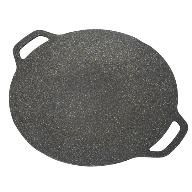 Parrilla Coreana Parrilla Antiadherente con Revestimiento de 6 Capas Parrilla Redonda de Aluminio Fundido Parrilla para Panqueques para Estufa de Inducción Estufa Horno ANGGREK Otros