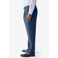 thumbnail image 3 of KingSize Men's Big & Tall Easy Movement Pleat-Front Expandable Dress Pants, 3 of 6