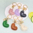 thumbnail image 3 of Kkkded Key Chain Pearl - Decorated Key Chain - Faux Leather, Heart Pendant, for Backpacks, 3 of 7