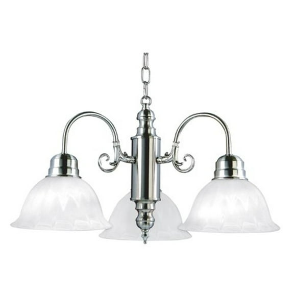 Manzanita Collection Three Light Chandelier