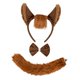 thumbnail image 2 of Diadema de caballo, accesorio fotográfico, para el cabello para carnaval, actuación en escenario, fiesta de cosplay 3 piezas, 2 of 9