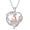 A03 Reading-2, variant on 925 Sterling Silver Book Lover Necklace Reading Pendant for Women Christmas Graduation Gift Jewelry for Student Friends Classmate Book Lover