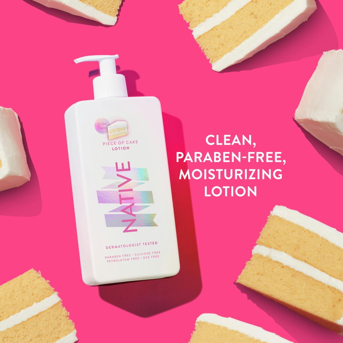 Native Limited Edition Piece of Cake Lotion 16.5 fl oz