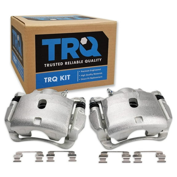 TRQ Front Brake Caliper Set Compatible with 2012-2016 Honda CR-V
