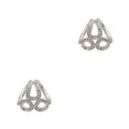thumbnail image 2 of Guardurnaity Clip de anillo de bufanda para mujer, hebilla de chal elegante, Pin decorativo, bufandas de moda para boda, hebillas fijas para mujer Plata 2piezas, 2 of 6