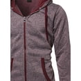 thumbnail image 3 of FashionOutfit Men's Plush Fleece Zip Up Hoodie Jacket, 3 of 3