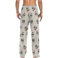 thumbnail image 5 of HPINK-T Colorful Easter Bunny Pajama Pants Mens Lounge Pants Straight-Fit Men Pajama Bottoms with Pockets Drawstring, 5 of 13