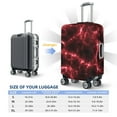 thumbnail image 6 of Xecao Red Line print Elastic Luggage Cover, with double-sided print , is perfect for travel, business, and daily use, 6 of 9