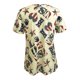 thumbnail image 5 of Blusa informal de manga corta con estampado del Día de la Independencia para mujer Fridja  hjk5746, 5 of 5