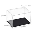 thumbnail image 2 of Unique Bargains Acrylic Clear Display Case Box Dustproof Protection Showcase Cube Collectibles Show Box 30x20x20cm, 2 of 7