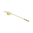 thumbnail image 4 of DOLITY Front Mount Toilet Handle Rustproof Heavy Duty Easy Installation Toilet Part Gold, 4 of 9
