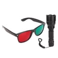thumbnail image 2 of Lampe de Test à Pois, 1200mah Lampe de Poche Ophtalmique 4 Points Lunettes Rouge Vert Optimétrie Lampe de Test à Pois Performance de Premier Ordre, 2 of 8