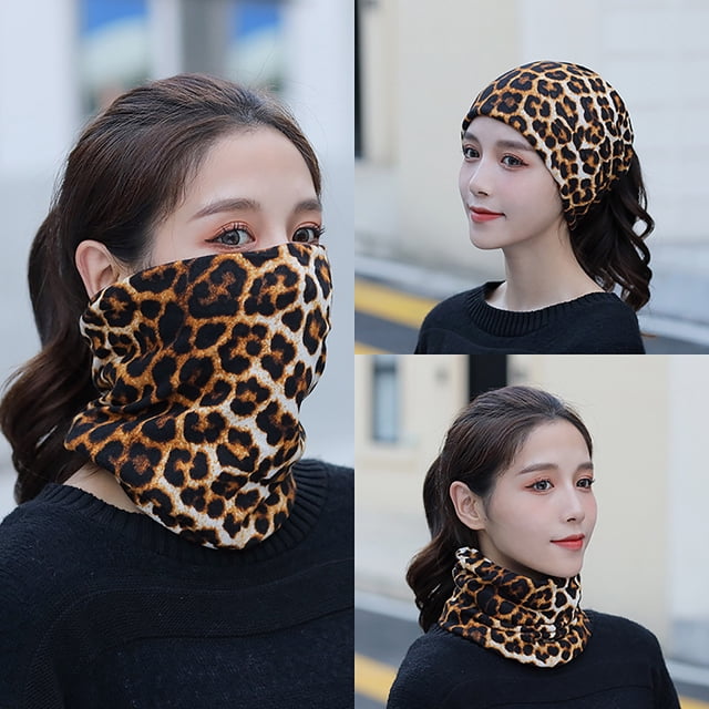 Boovnll Hand Towels, Super Absorbent & Soft Unisex Fashion Printing Versatile All-In- Multi-Purpose Hat Face Mask Bib, Hand Towels for Bathroom, Towels