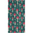 thumbnail image 7 of Dreamtimes Red Mushroom Hand Towels, Soft & Absorbent Bathroom Guest Towels Kitchen Towels Fingertip Towel for Beach Gym Spa 14x28 Inch (2PACK), 7 of 7