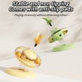 thumbnail image 4 of EastVita Interactive Plume Cat Teaser, Spring Turntable Kitten Toy, Kitty Food Dispenser, Roller Turntable Ball Toy For Cats Kitty Chasing Exercising Playing, 4 of 8