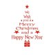 thumbnail image 1 of Pegatina de pared para ventana de Feliz Navidad, pegatinas creativas de Año Nuevo, impermeable, bendición, árbol de Navidad, decoración del hogar, 1 ud., 1 of 4