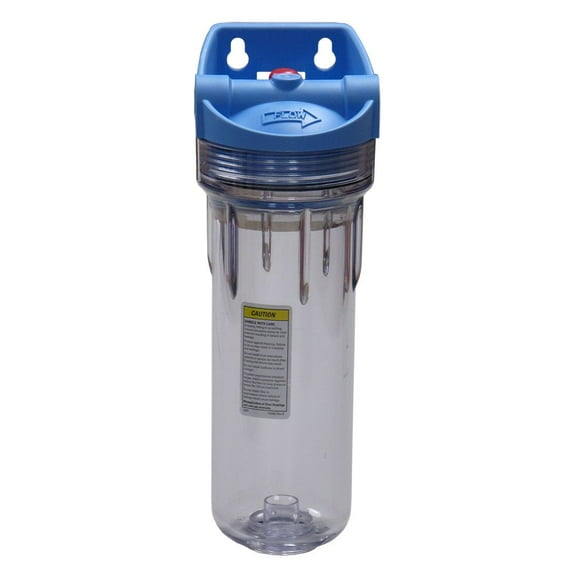 Pentek 10” 3G Slim Line Filter Housing Blue/Clear IB w/ PR