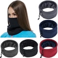 thumbnail image 1 of SPRING PARK Winter Polyester Neck Gaiter Neck Warmer Scarf Face Cover Beanie Hat  Circle Loop Scarves for Outdoor, 1 of 8