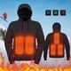 thumbnail image 4 of Hombres Acogedores Mujeres Harajuku Sudaderas USB Recargable 3 Niveles de Calor para el Invierno, 4 of 9