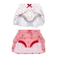 thumbnail image 2 of BIG ELEPHANT Toddler Training Skort, Soft Cotton Absorbent Training Underwear for Baby Girls（2-5Y）, 2 of 9