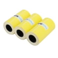 thumbnail image 2 of Papel térmico adhesivo de 3 piezas, impermeable, antifricción, antiaceite, 56 mm para impresora Peripage (amarillo), 2 of 9
