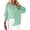 A Green, variant on Striped Button Down Shirts for Women Smocked Cuffed Trendy Blouse Causal Long Sleeve Tops with Pocket