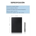 thumbnail image 3 of Cuaderno Inteligente Reutilizable Libreta Negra Malubero  Cuaderno Inteligente, 3 of 4