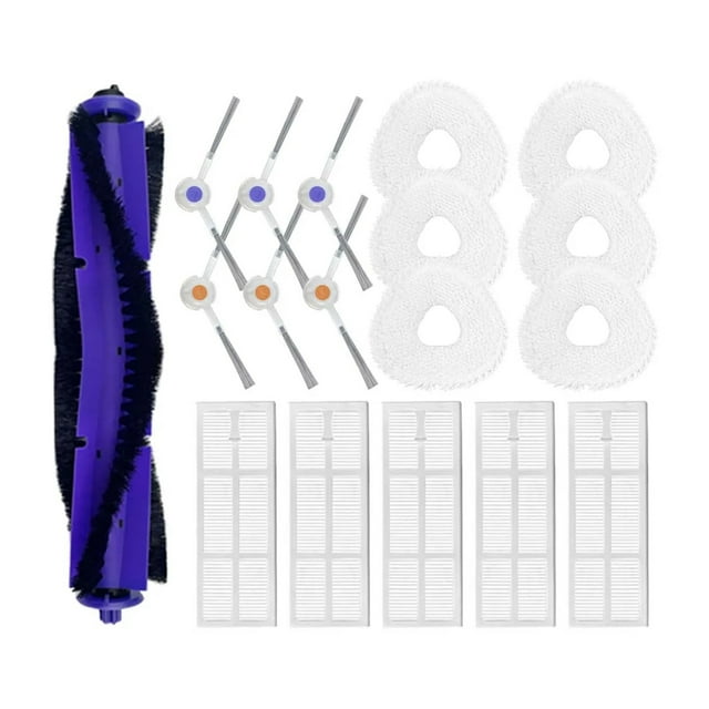 Compatible With Compatible With Narwal Freo / Narwal J3 Robot Vacuum Cleaner Main Side Brush Hepa Filter Mop Cloths Rag Brush Cover Replacement Parts