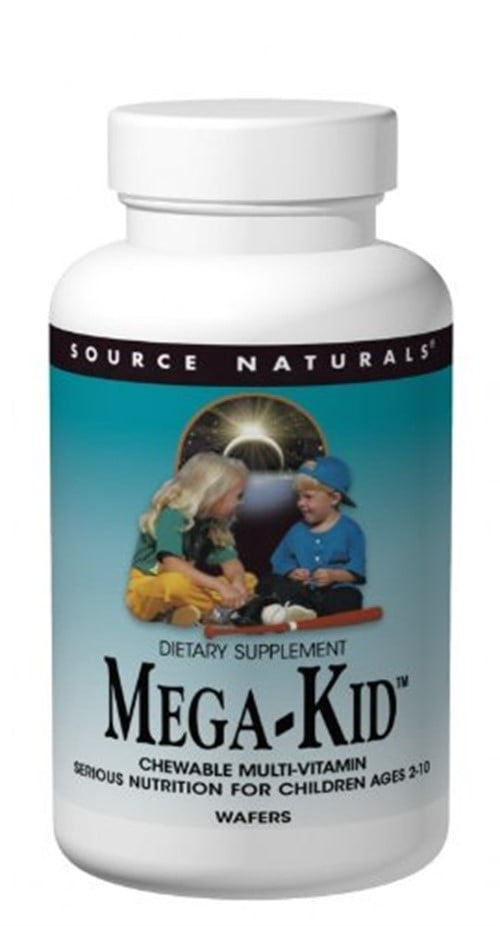Source Naturals Source Naturals Mega-Kid Chewable Multi-Vitamin, 120 ea