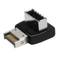 thumbnail image 1 of Adaptador Encabezado Interno Tipo C Frontal Convertidor 90 Grados USB 3.1 Tipo E (B), 1 of 7