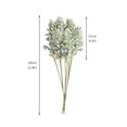 thumbnail image 4 of Mini Fake Vanilla Flower for Wedding Party Indoor Outside Hanging Home Decoration(Light purple), 4 of 8