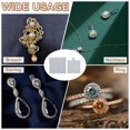 thumbnail image 5 of Uxcell Microfiber Jewelry Pouches, Velvet Jewelry Pouches with Insert Luxury Gift Bag for Storing Ring Bracelets Gray, 5 of 6