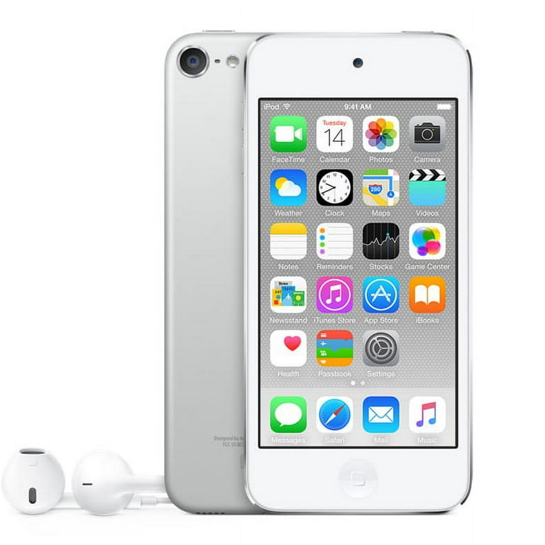 Restored Apple iPod Touch 6th Generation 16GB Silver MKH42LL/A